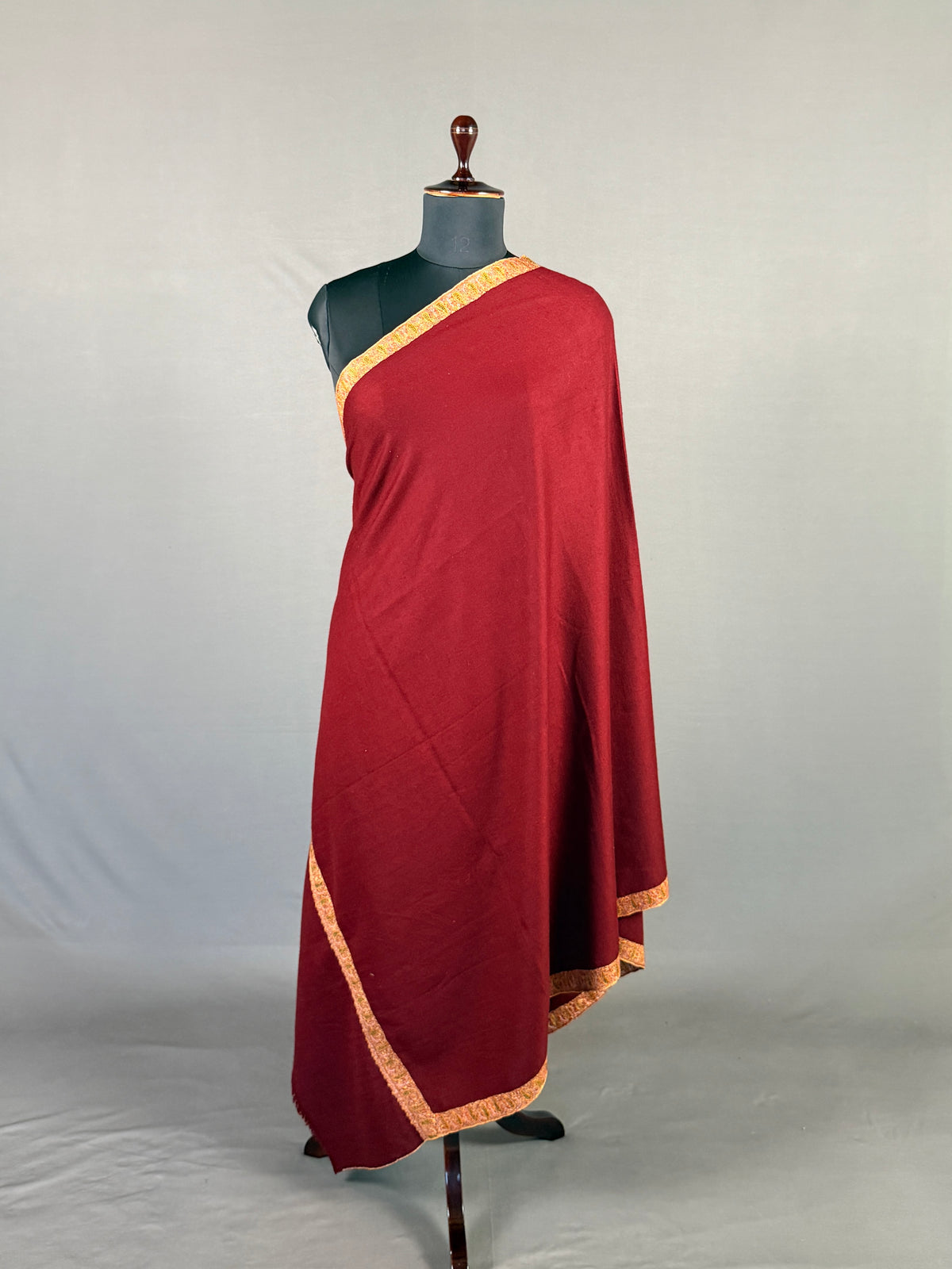 Pashmina Women's Handloom Sozni Shawl
