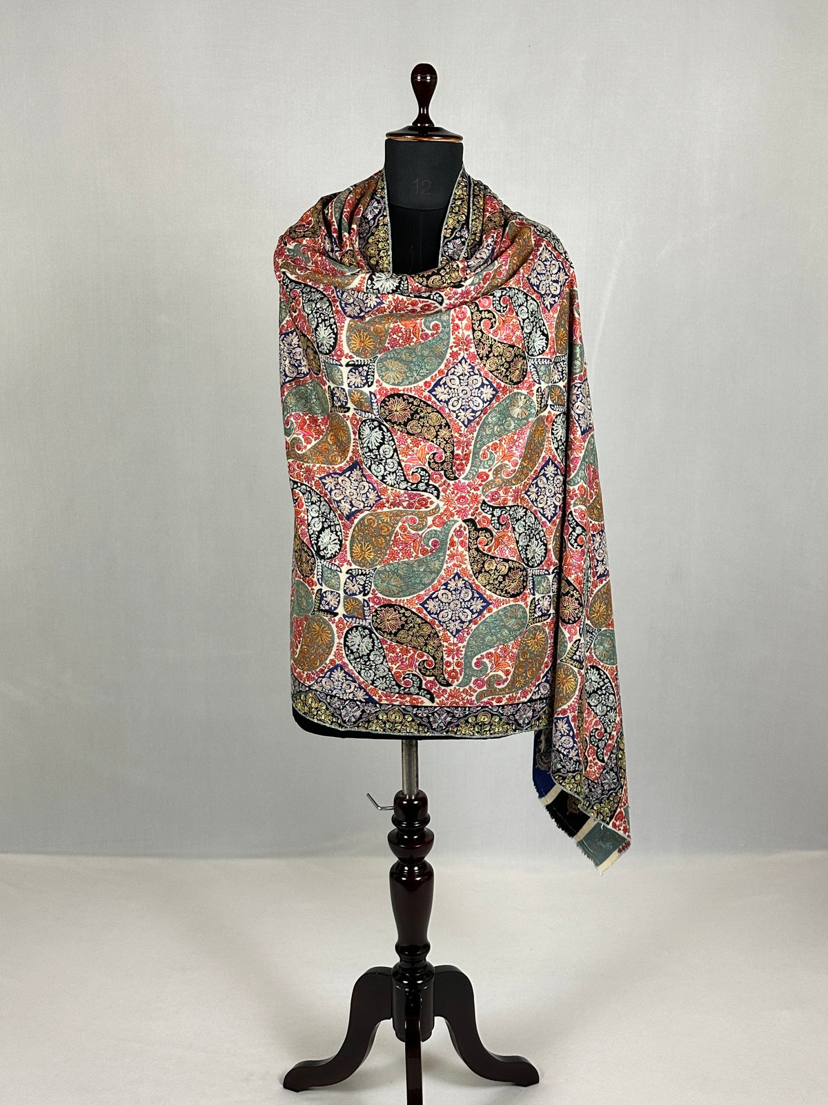 Pashmina Handloom Kashmiri Kalamkari Shawl