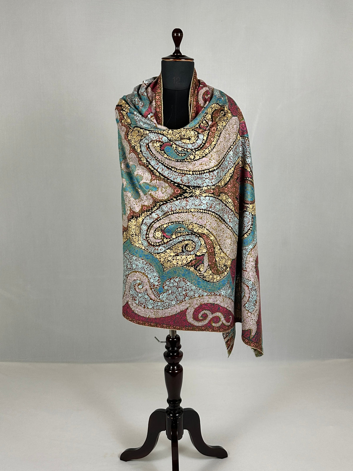 Pashmina Handloom Kashmiri Kalamkari Shawl