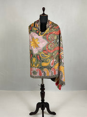 Pashmina Handloom Kashmiri Kalamkari Shawl