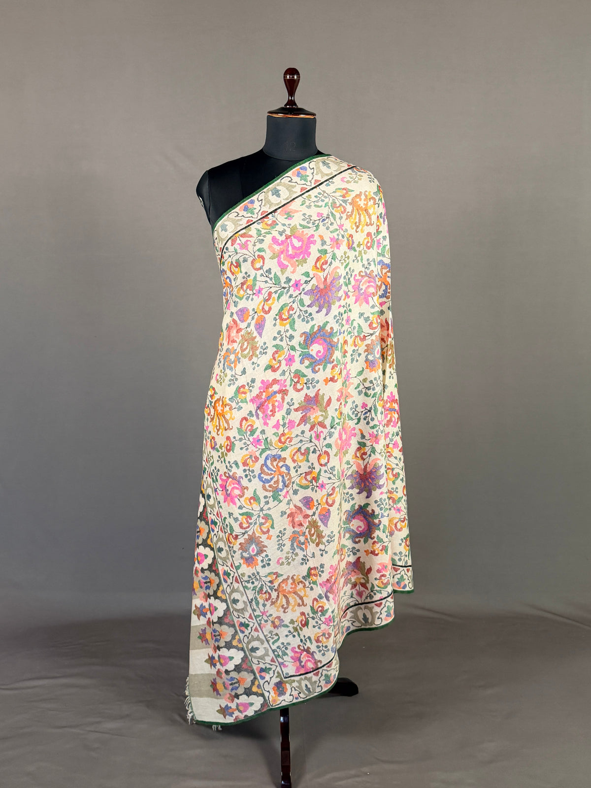 Pashmina Women's Handloom Kani Shawl