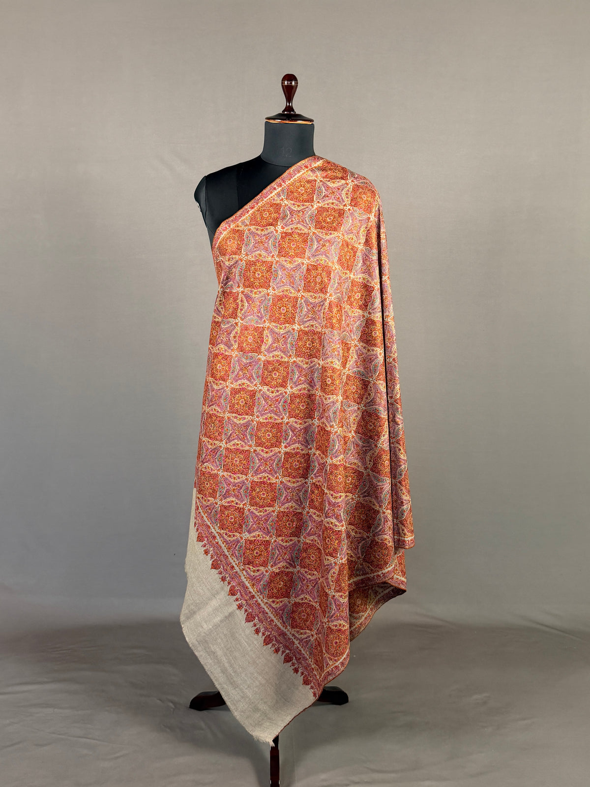Pashmina Handloom Sozni Shawl