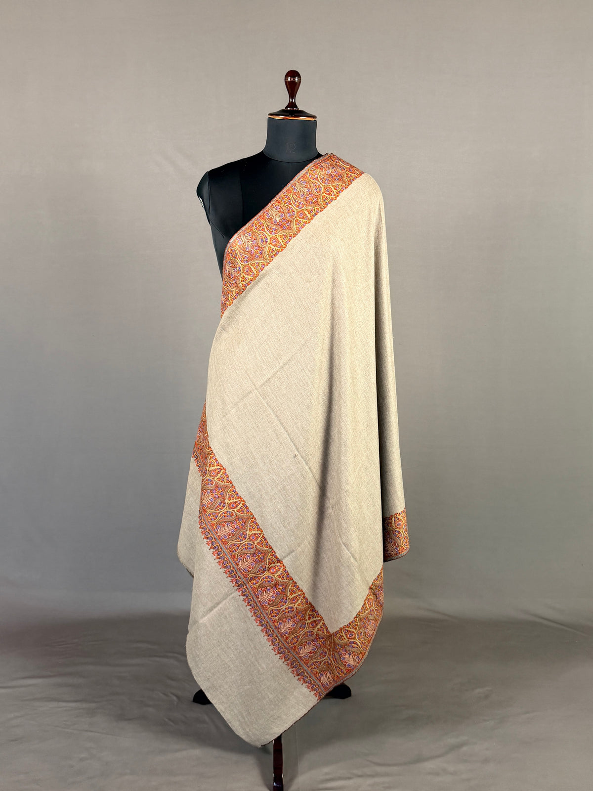 Pashmina Women's Handloom Sozni Shawl