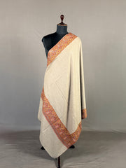 Pashmina Women's Handloom Sozni Shawl