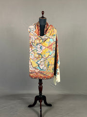 Pashmina Handloom Kalamkari Shawl