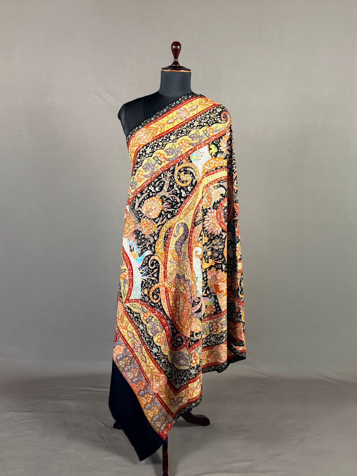 Pashmina Handloom Kalamkari Shawl
