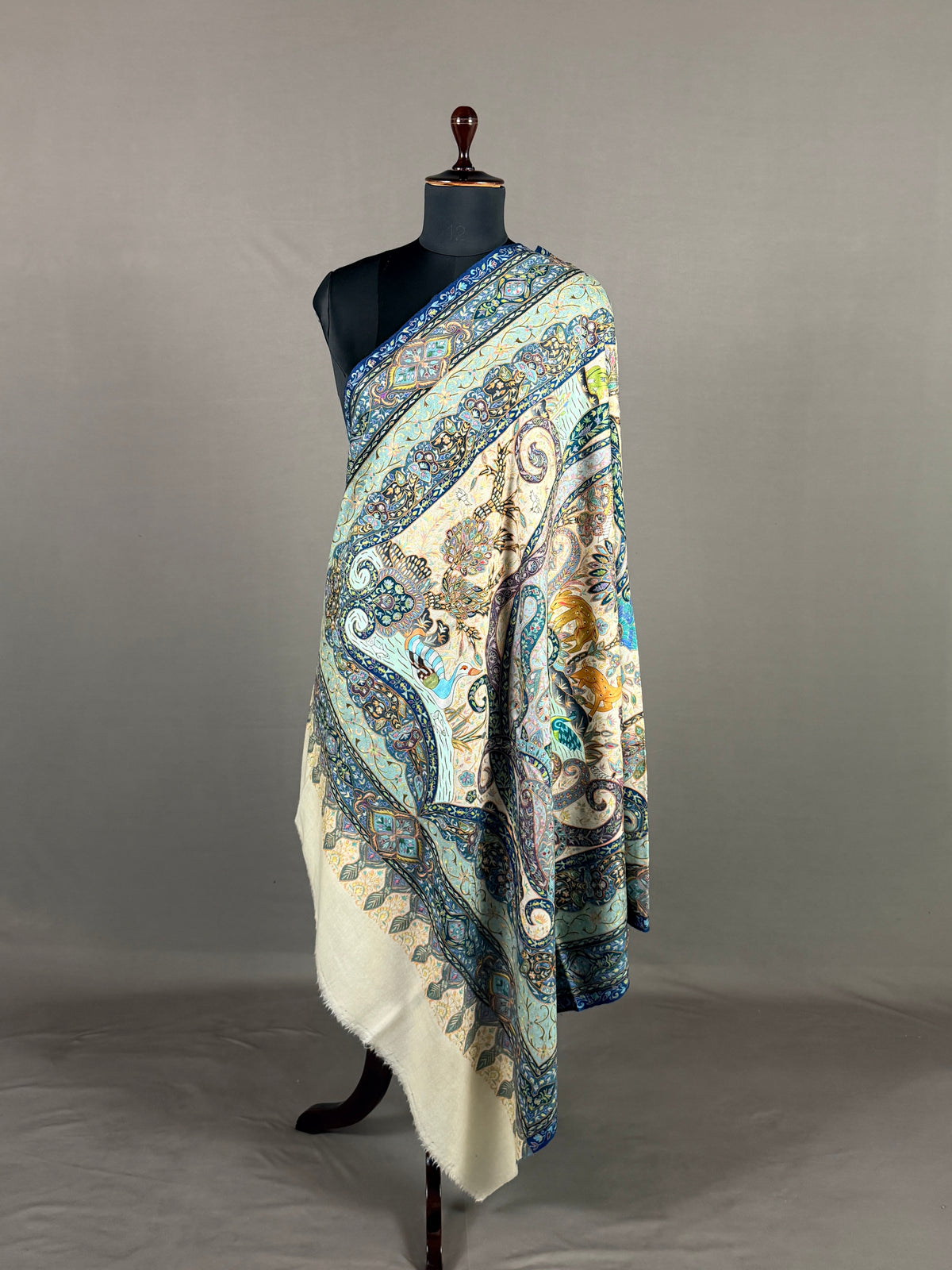 Pashmina Handloom Kalamkari Shawl