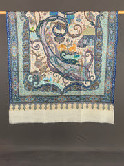 Pashmina Handloom Kalamkari Shawl