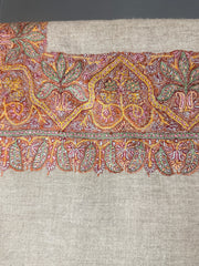 Pashmina Women's Handloom Sozni Shawl