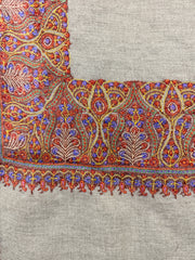 Pashmina Women's Handloom Sozni Shawl