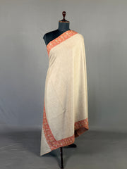 Pashmina Women's Handloom Sozni Shawl