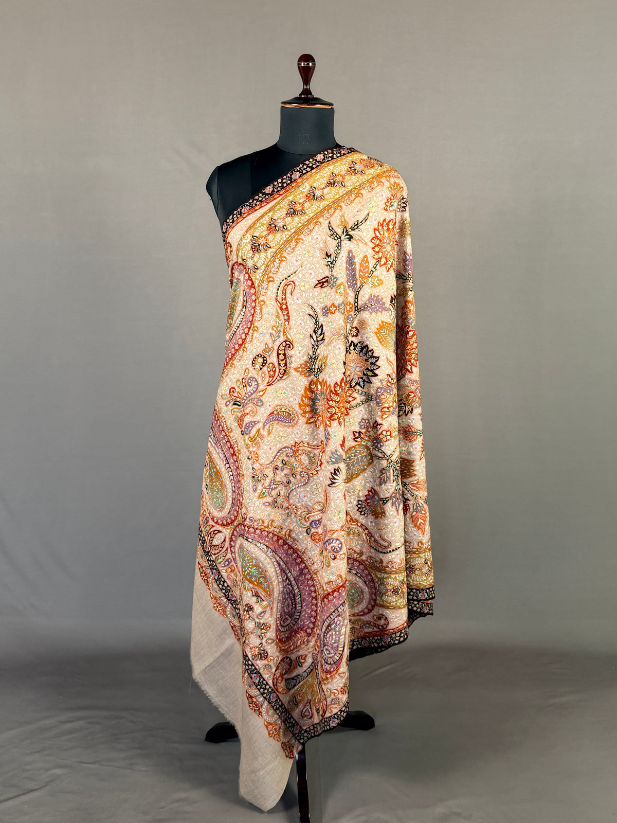 Pashmina Handloom Kalamkari Shawl