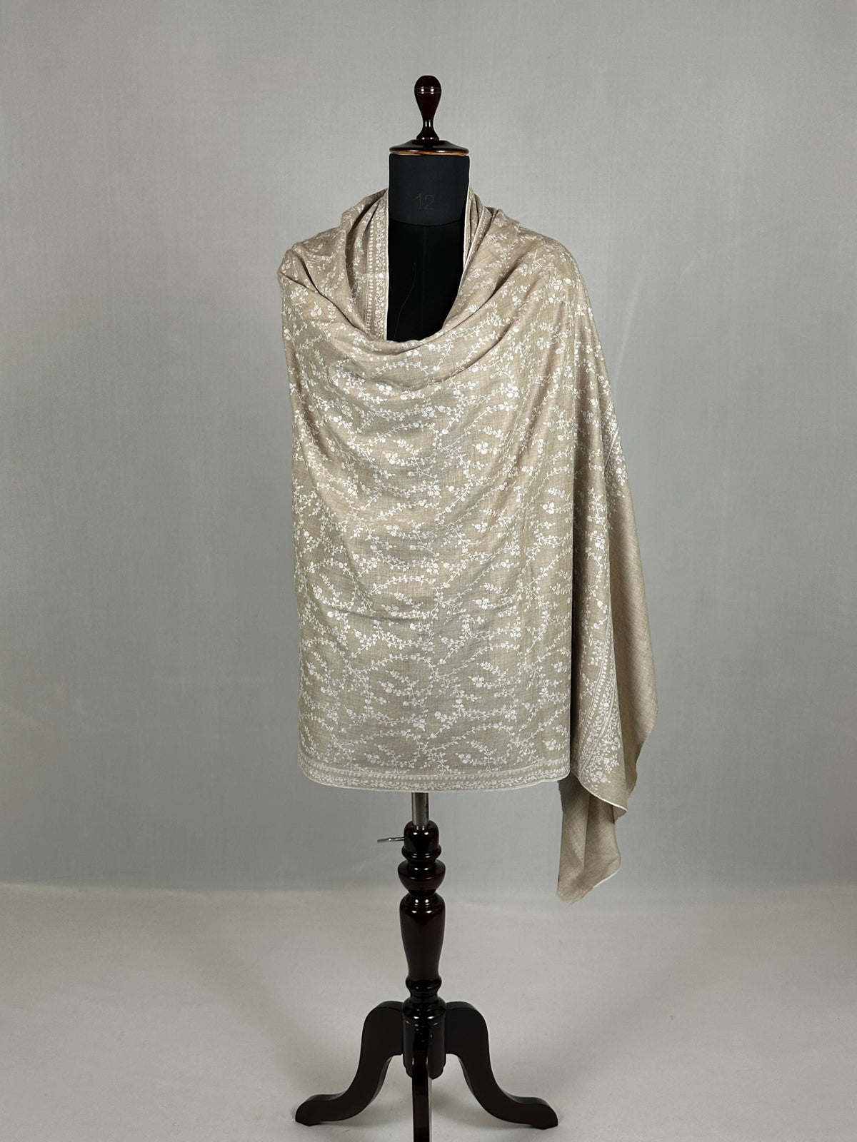 Pashmina Women's Handloom Sozni Shawl