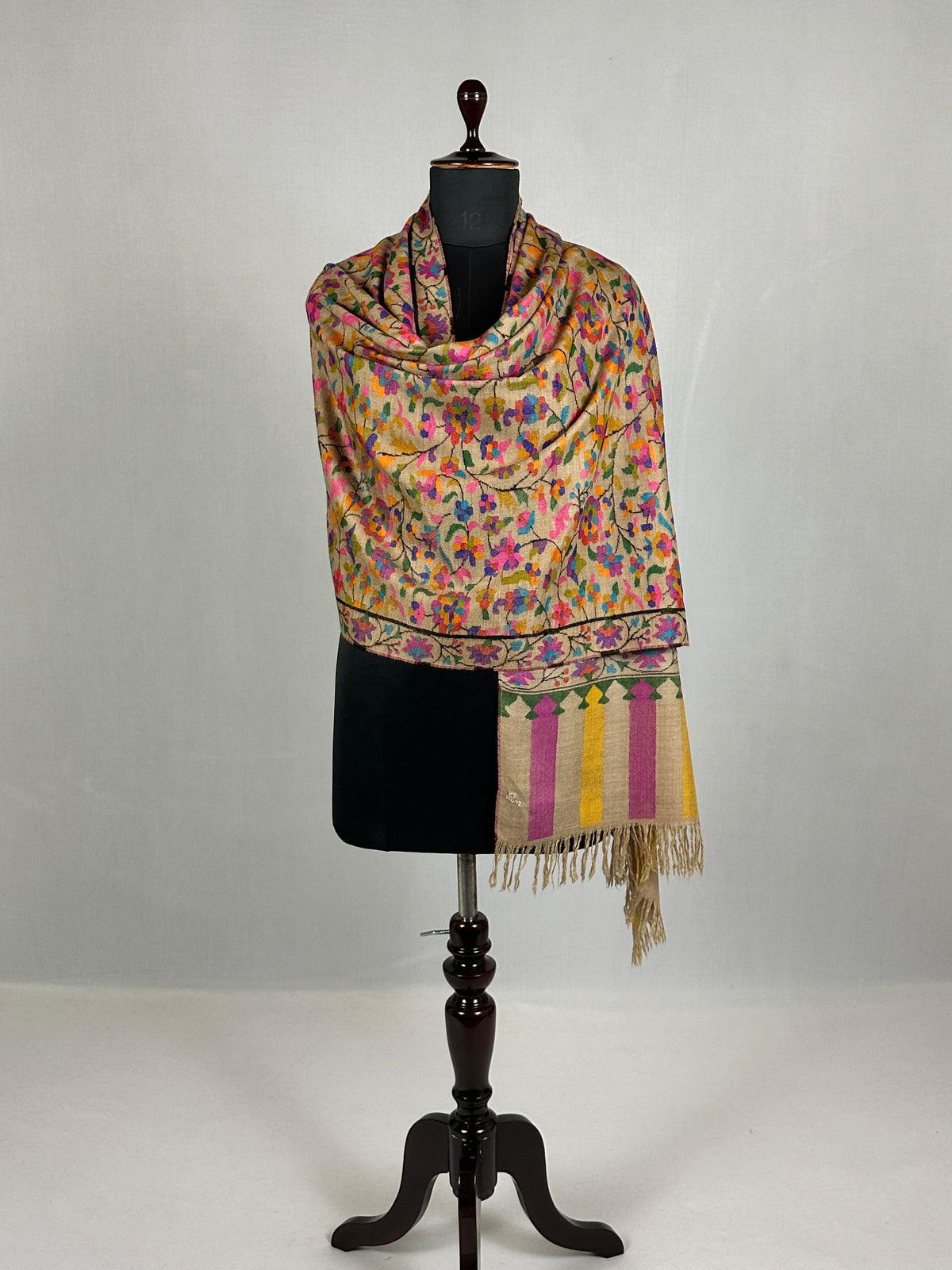 Pashmina Women's Handloom Kani Shawl