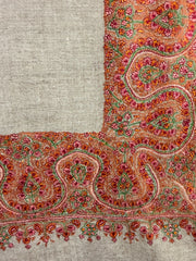 Pashmina Women's Handloom Sozni Shawl