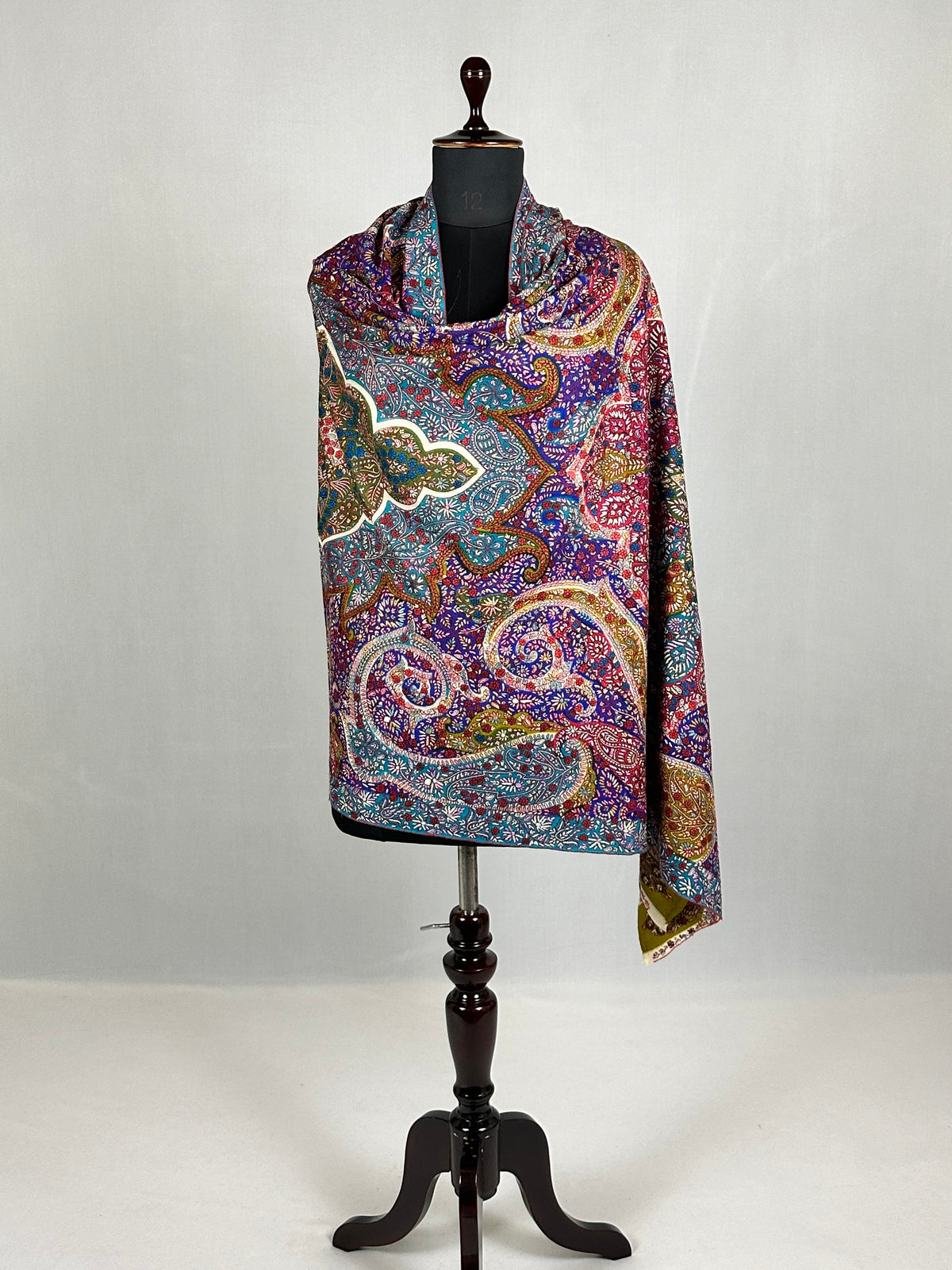 Pashmina Handloom Kashmiri Kalamkari Shawl