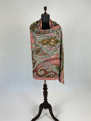 Pashmina Handloom Kashmiri Kalamkari Shawl
