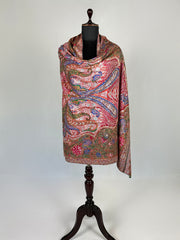 Pashmina Handloom Kashmiri Kalamkari Shawl