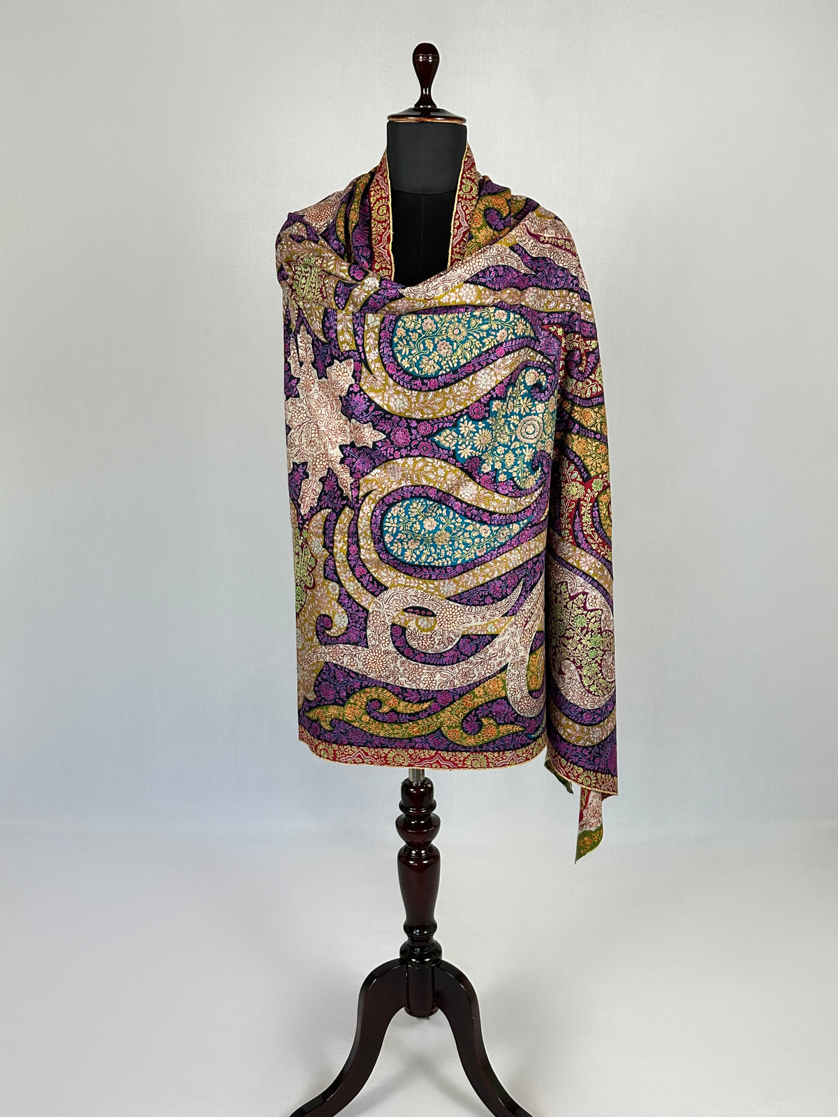 Pashmina Handloom Kashmiri Kalamkari Shawl