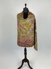 Pashmina Handloom Kashmiri Kalamkari Shawl