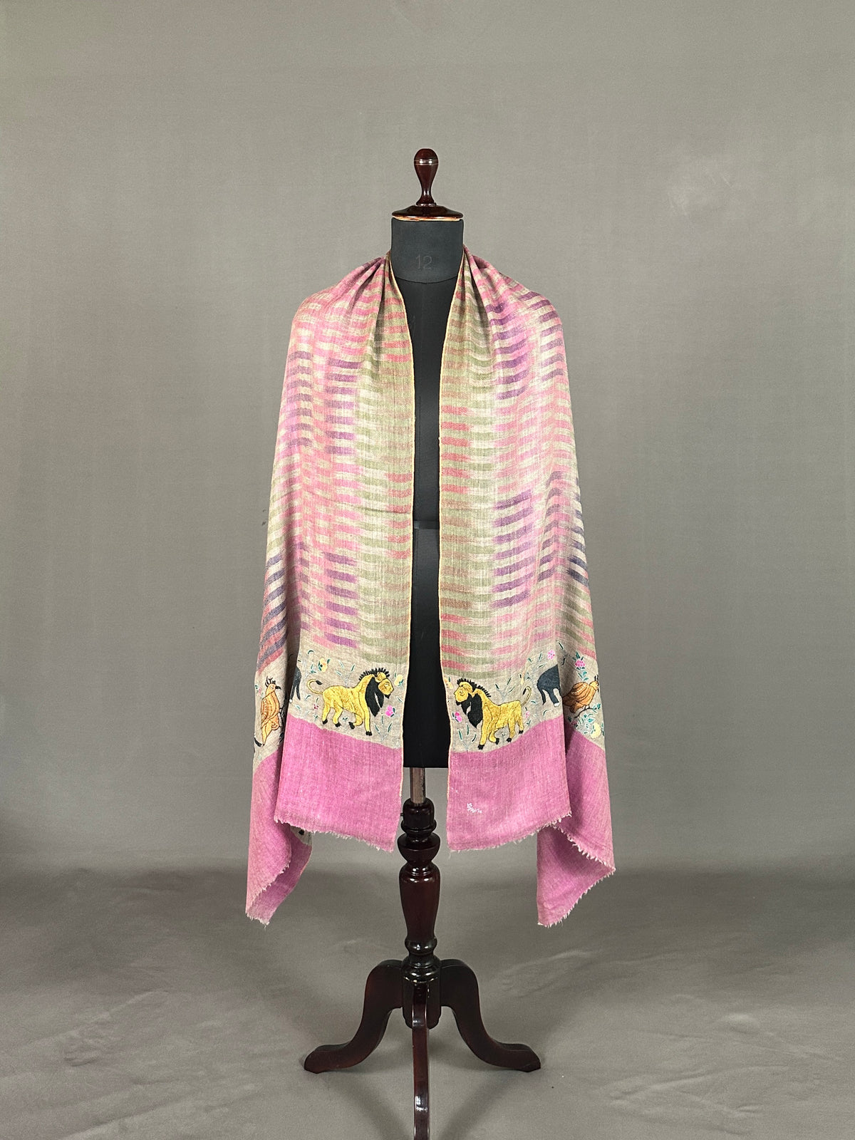 Pashmina Handloom Sozni Stole