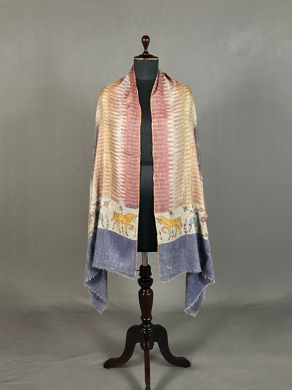 Pashmina Handloom Sozni Stole
