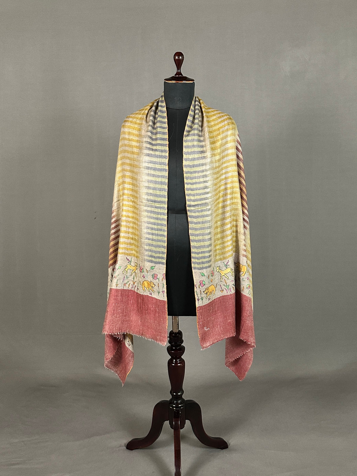 Pashmina Handloom Sozni Stole