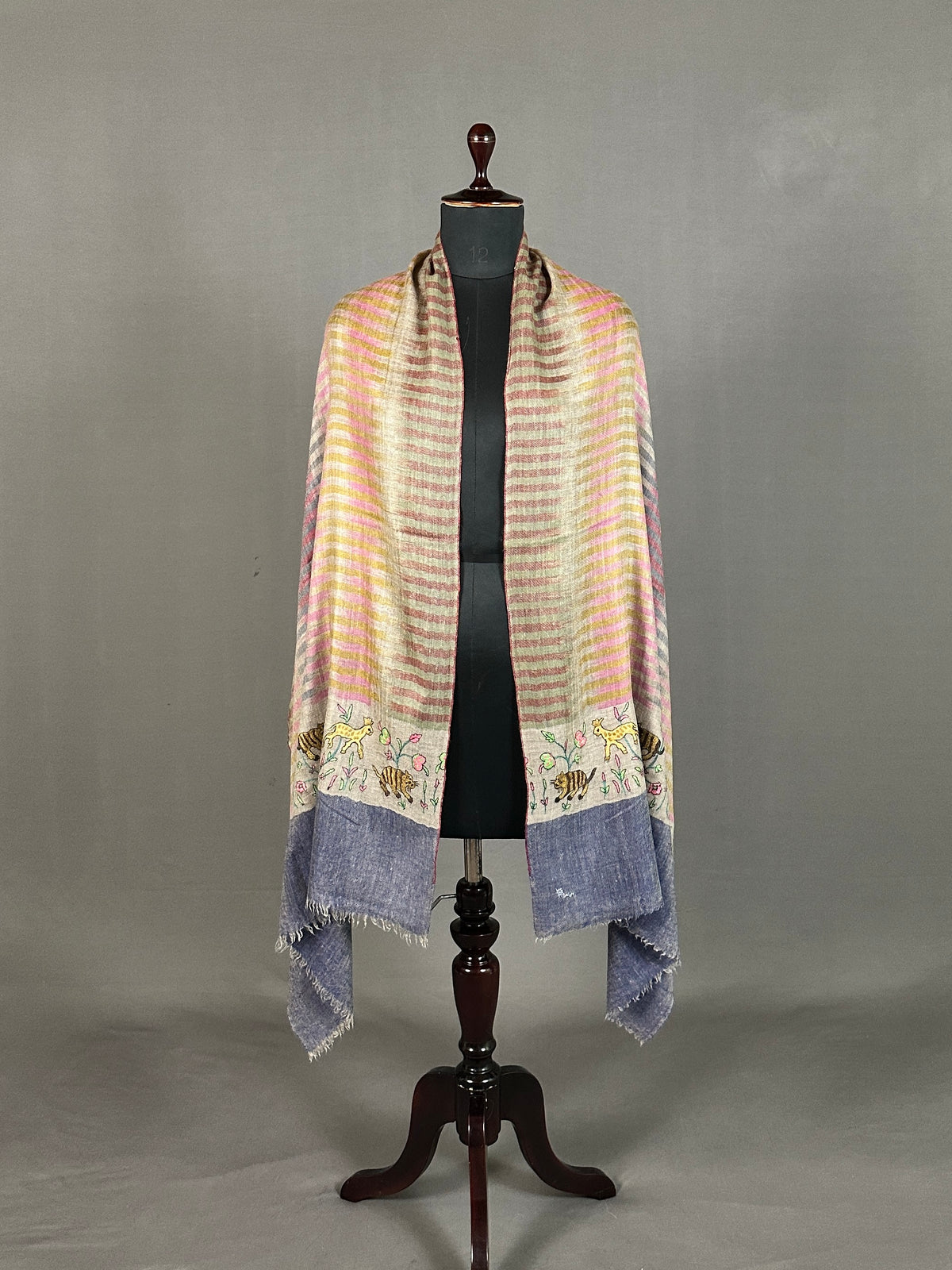 Pashmina Handloom Sozni Stole