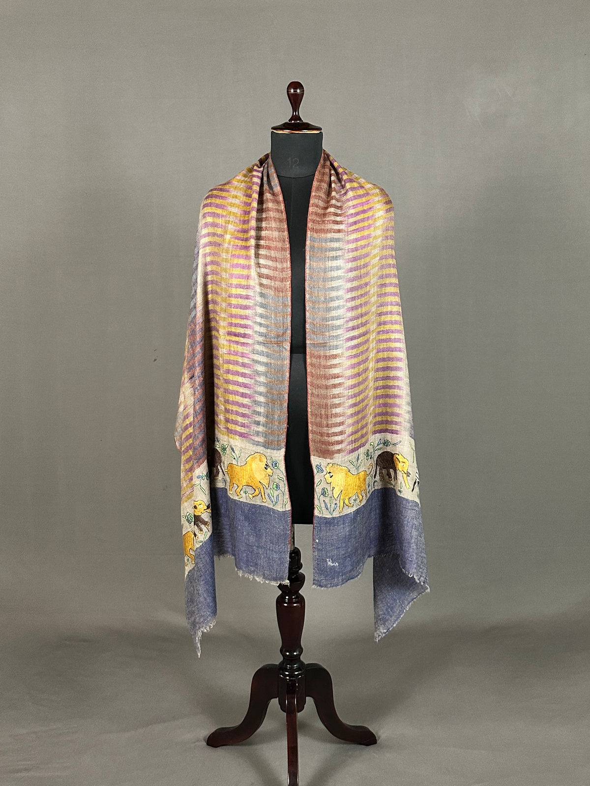 Pashmina Handloom Sozni Stole