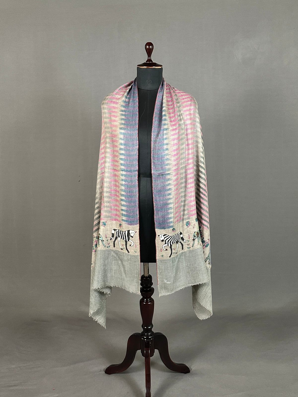 Pashmina Handloom Sozni Stole