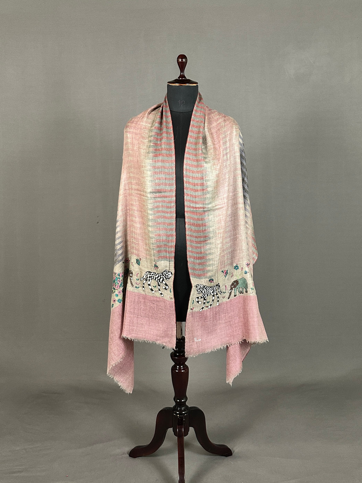Pashmina Handloom Sozni Stole