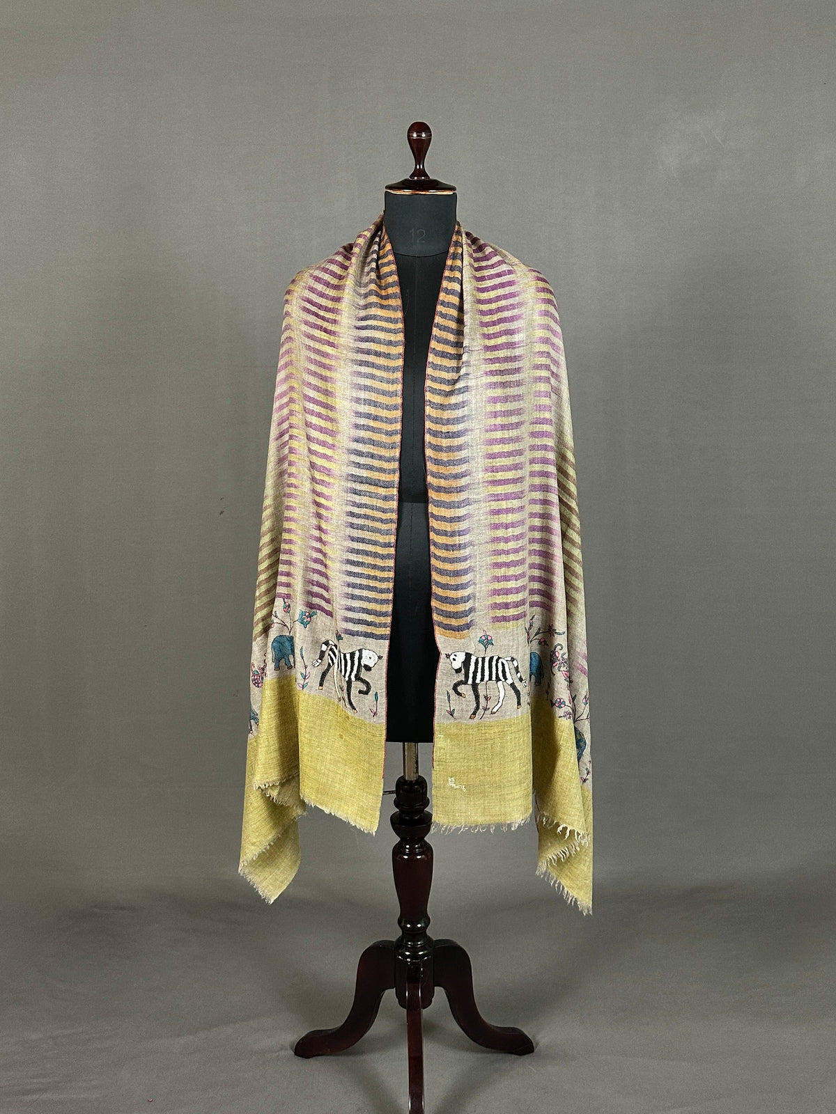 Pashmina Handloom Sozni Stole
