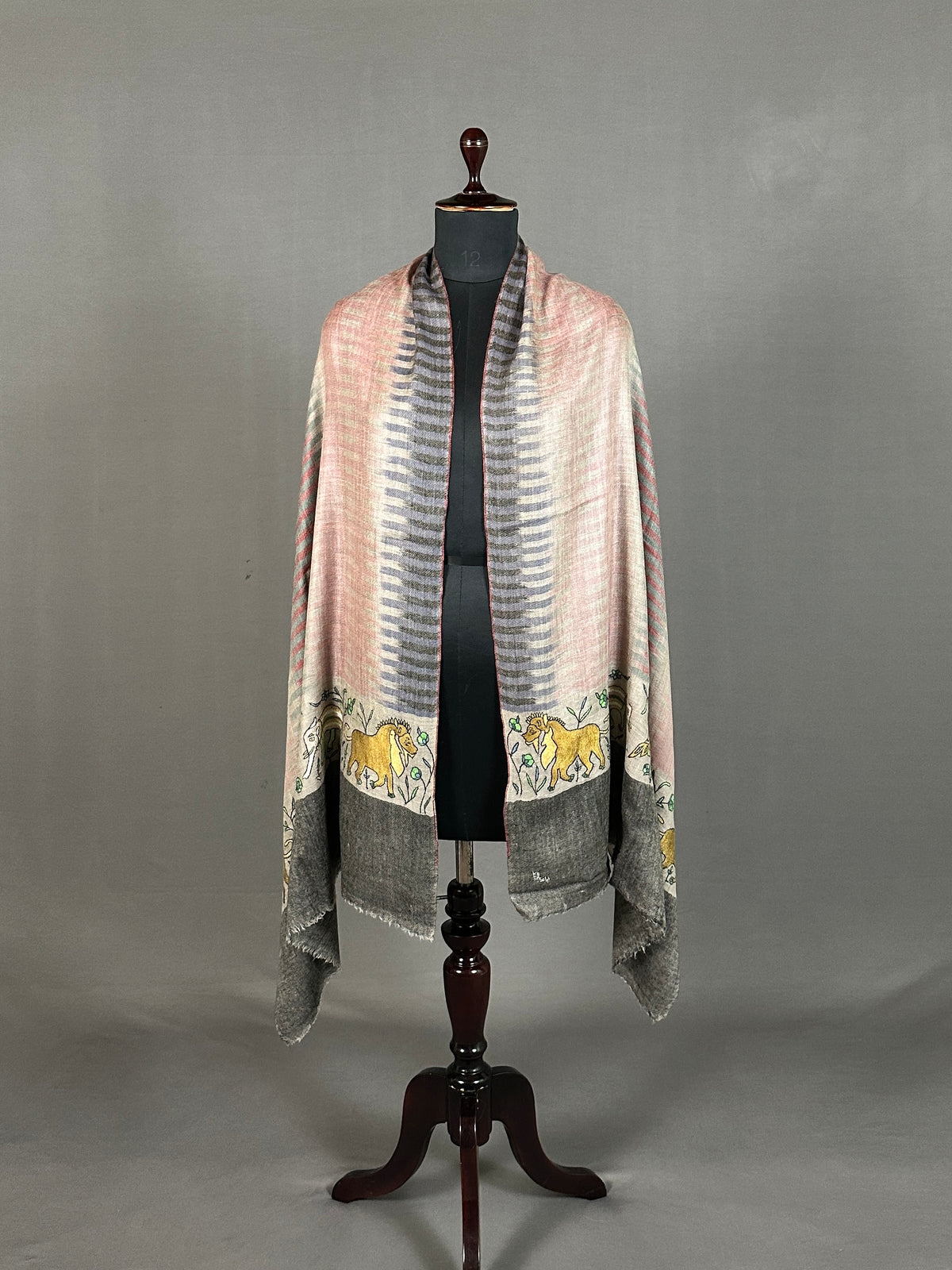 Pashmina Handloom Sozni Stole