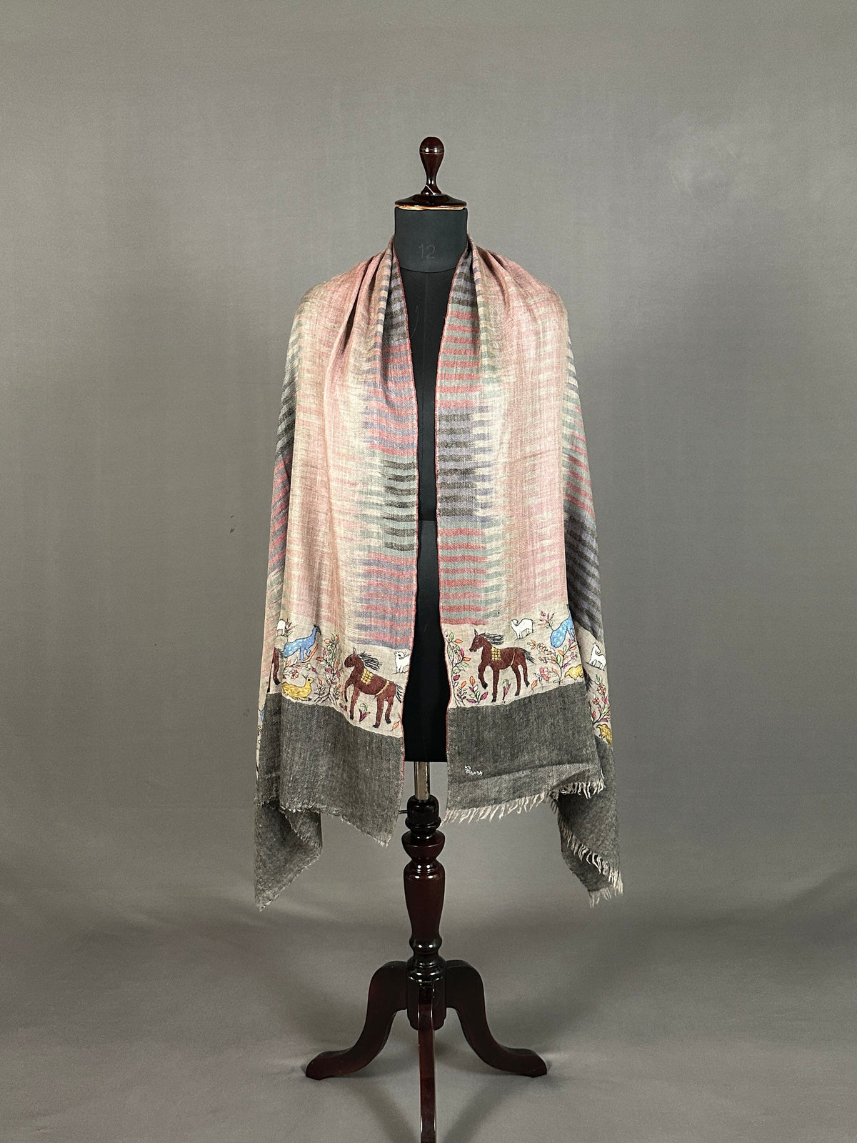 Pashmina Handloom Sozni Stole