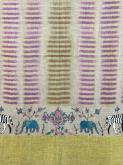 Pashmina Handloom Sozni Stole