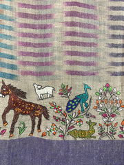 Pashmina Handloom Sozni Stole