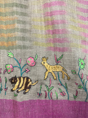 Pashmina Handloom Sozni Stole