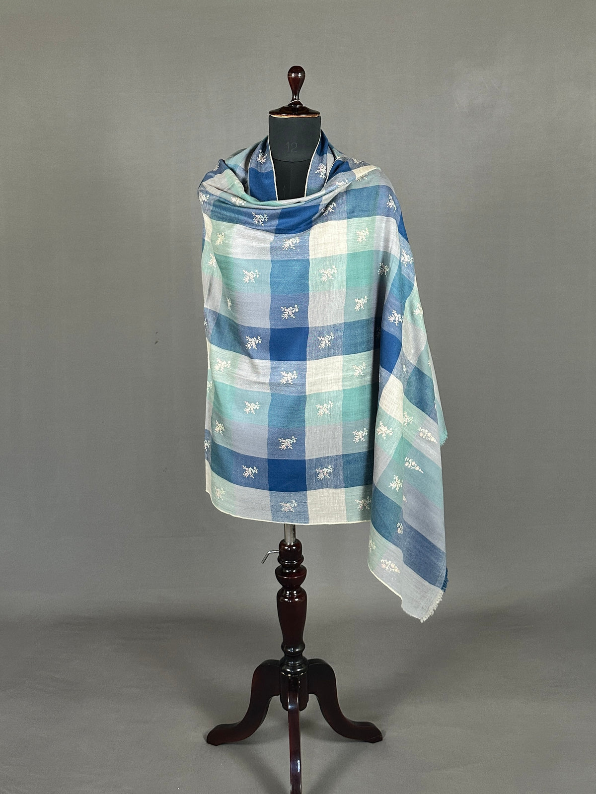 Pashmina Women's Handloom Sozni Shawl