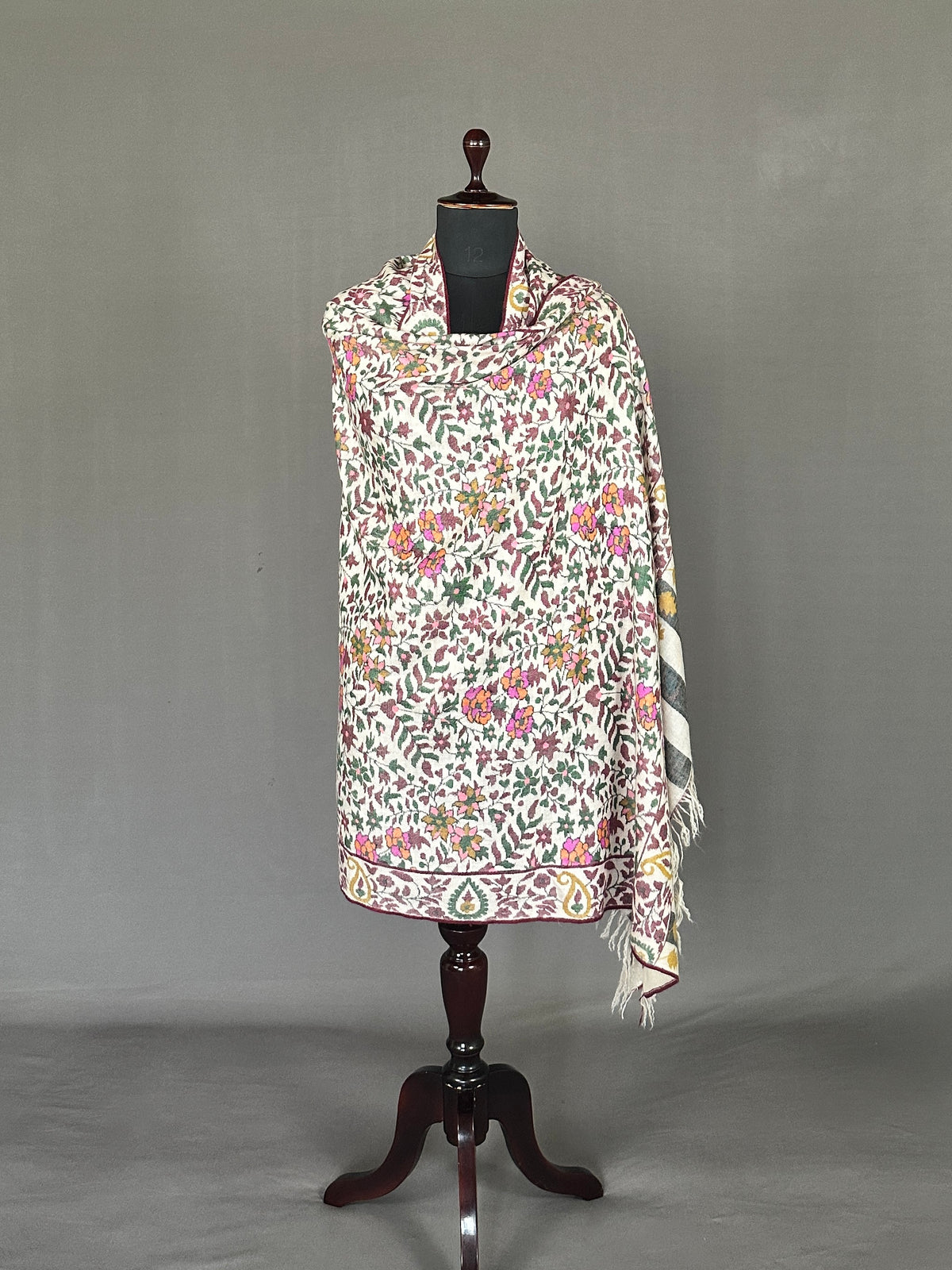 Pashmina Women's Handloom Kani Shawl