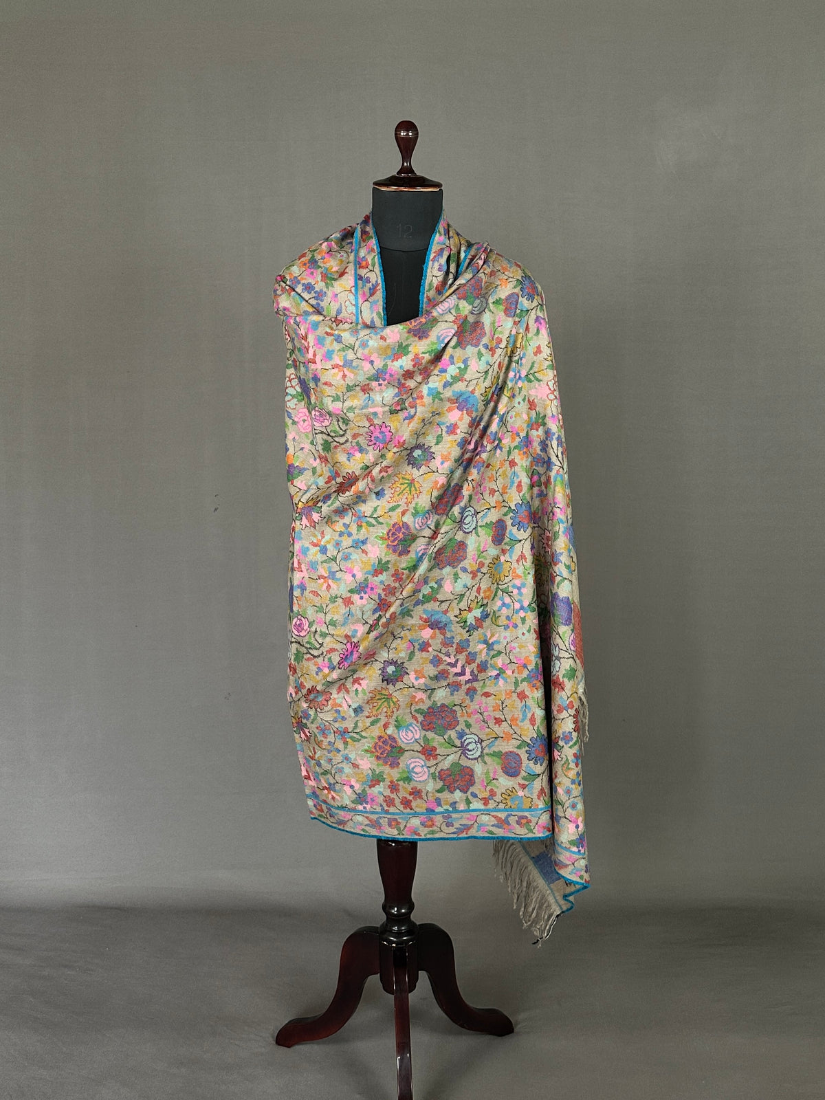 Pashmina Women's Handloom Kani Shawl