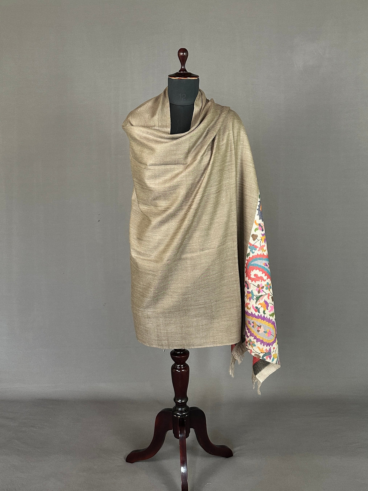 Pashmina Women's Handloom Kani Shawl