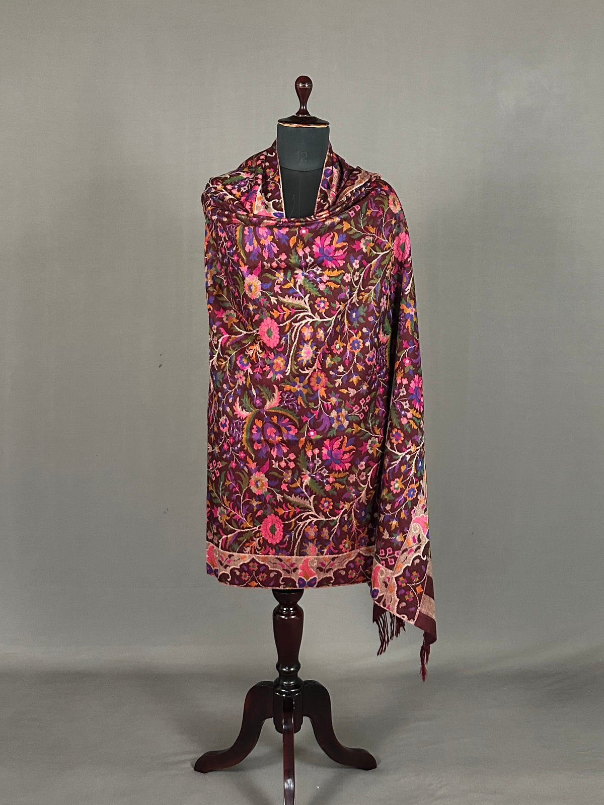 Pashmina Women's Handloom Kani Shawl