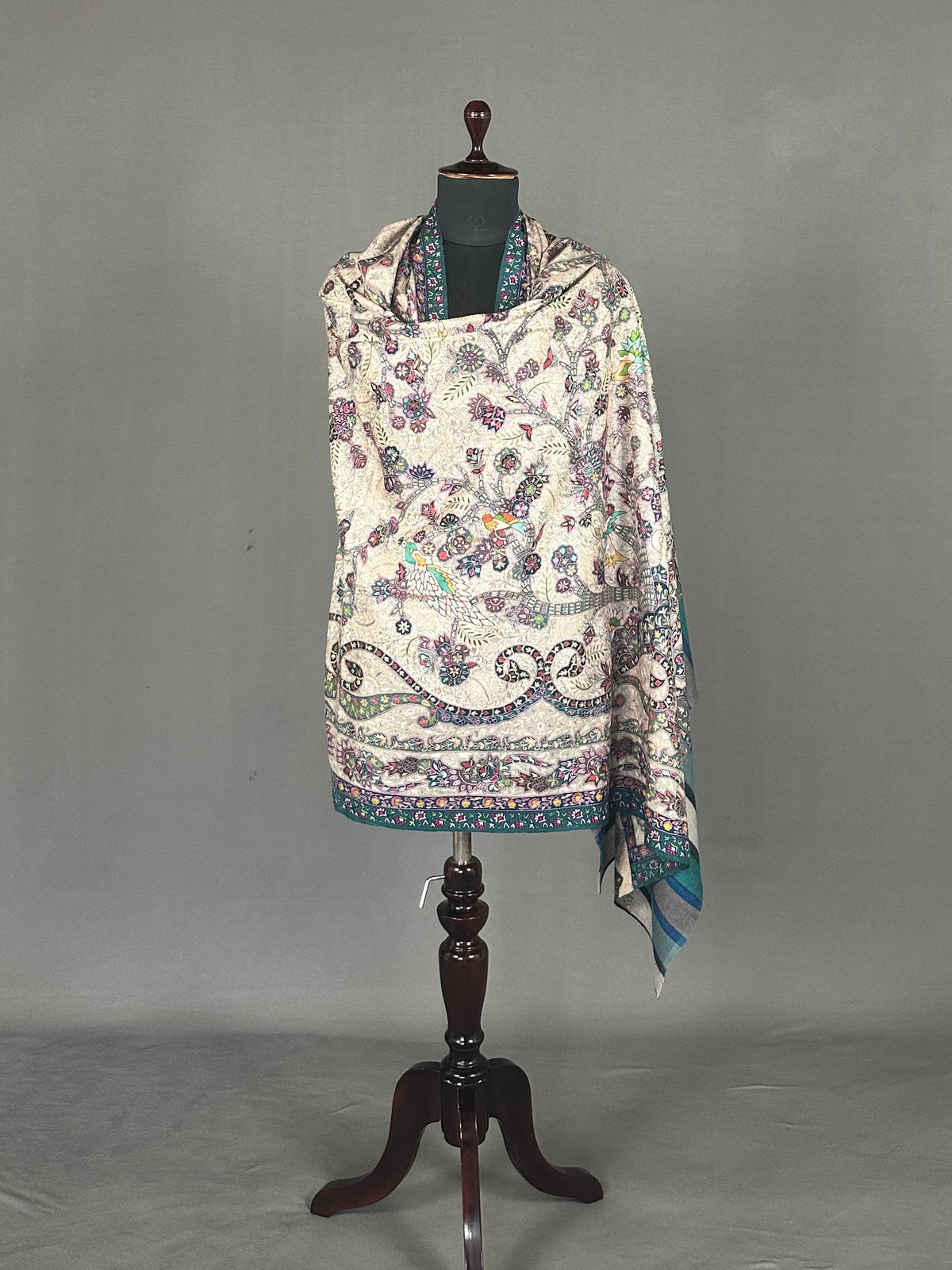 Pashmina Handloom Kalamkari Shawl