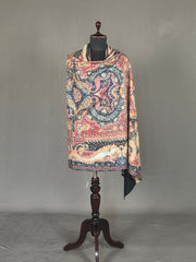 Pashmina Handloom Kalamkari Shawl