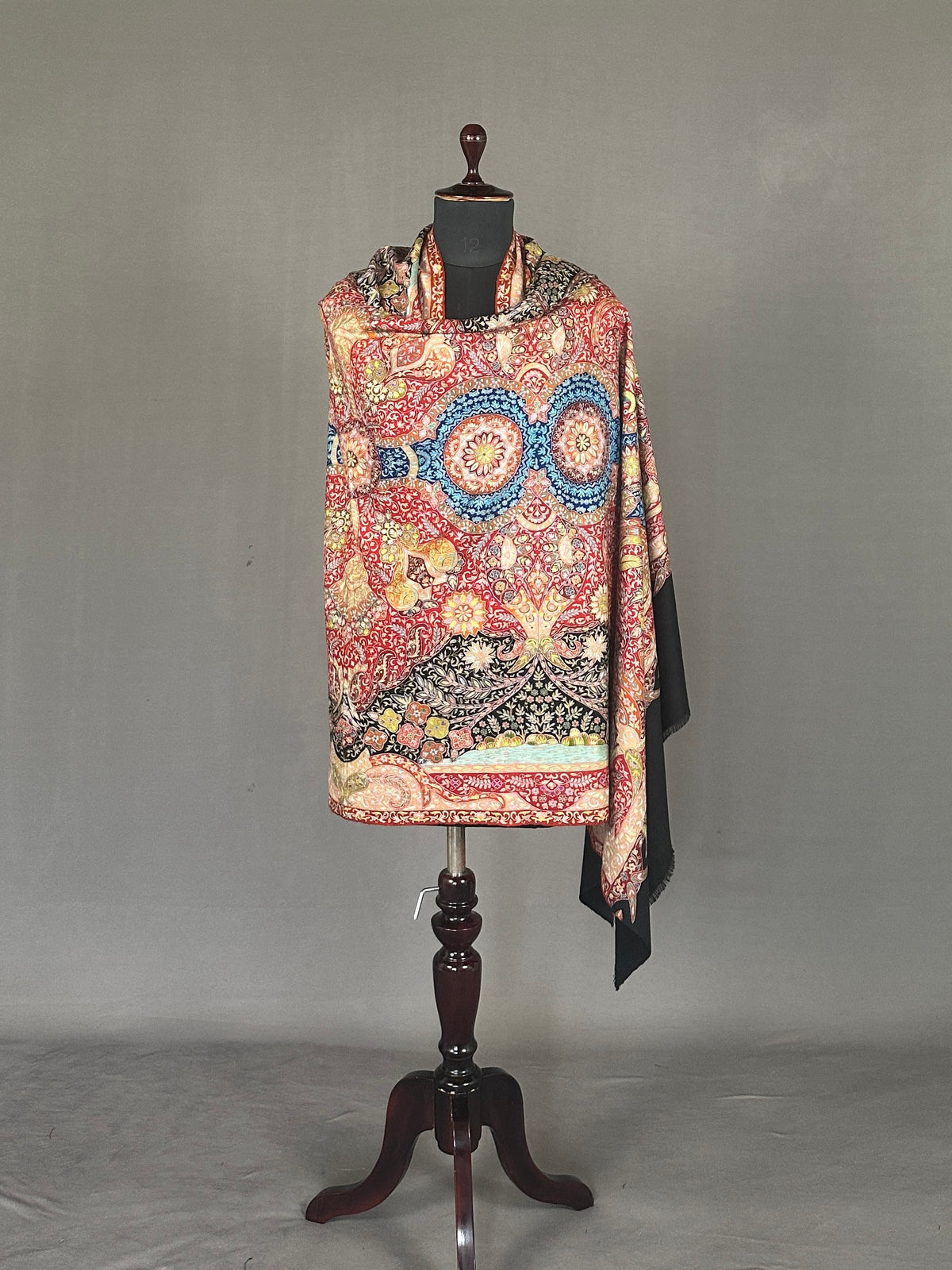 Pashmina Handloom Kalamkari Shawl