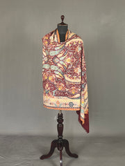 Pashmina Handloom Kalamkari Shawl