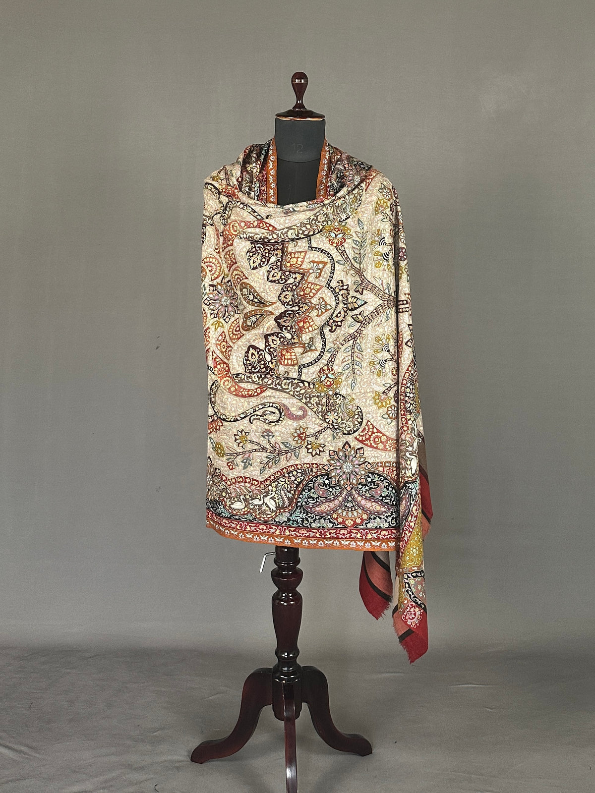 Pashmina Handloom Kalamkari Shawl