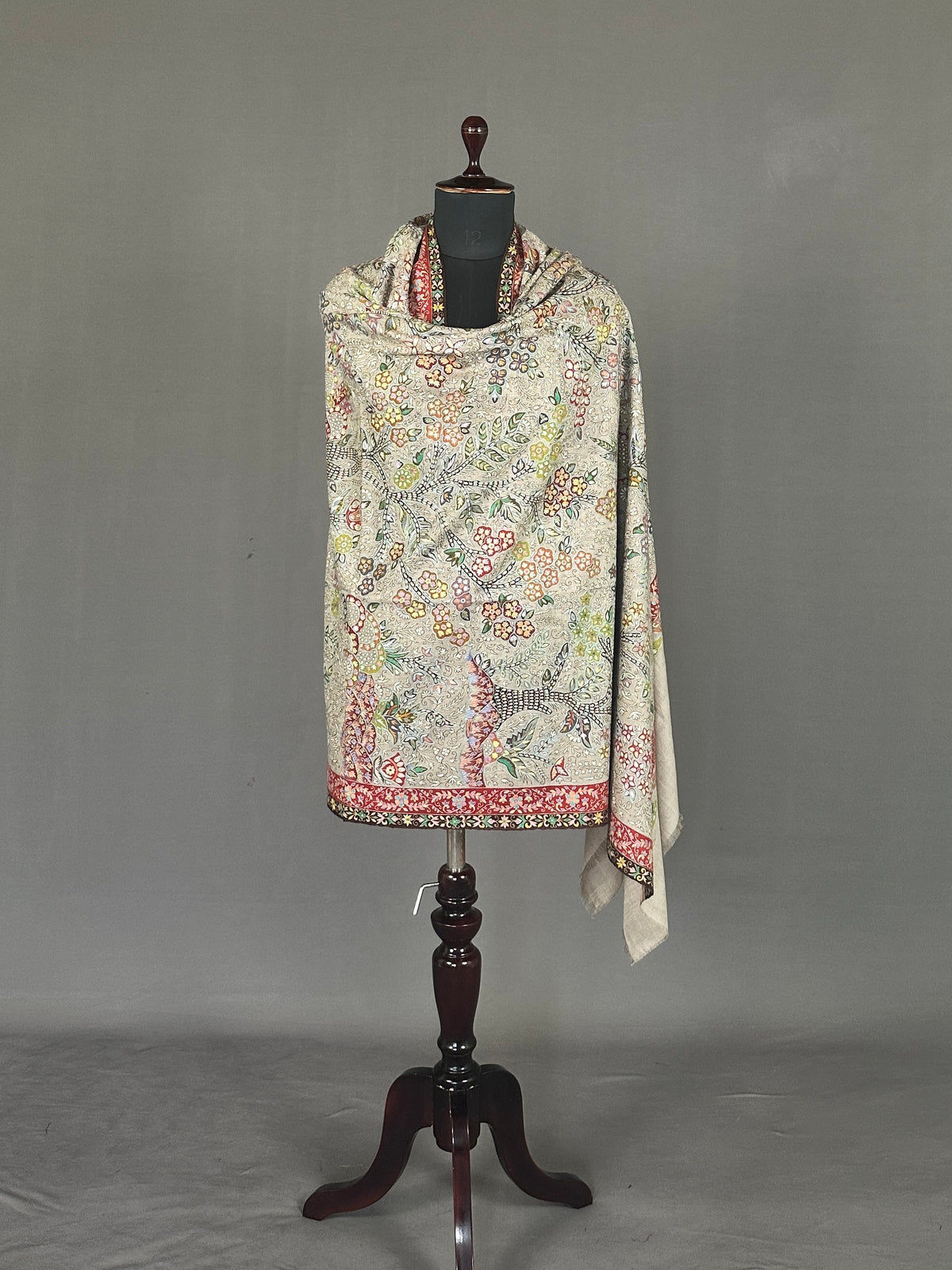 Pashmina Handloom Kalamkari Shawl