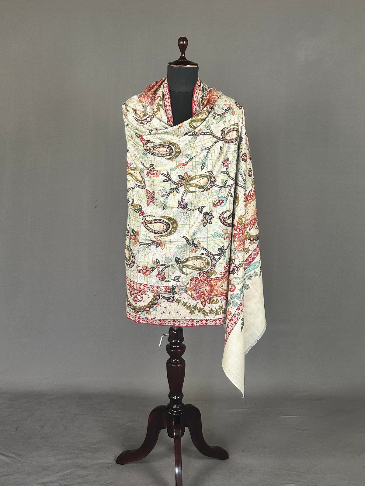 Pashmina Handloom Kalamkari Shawl