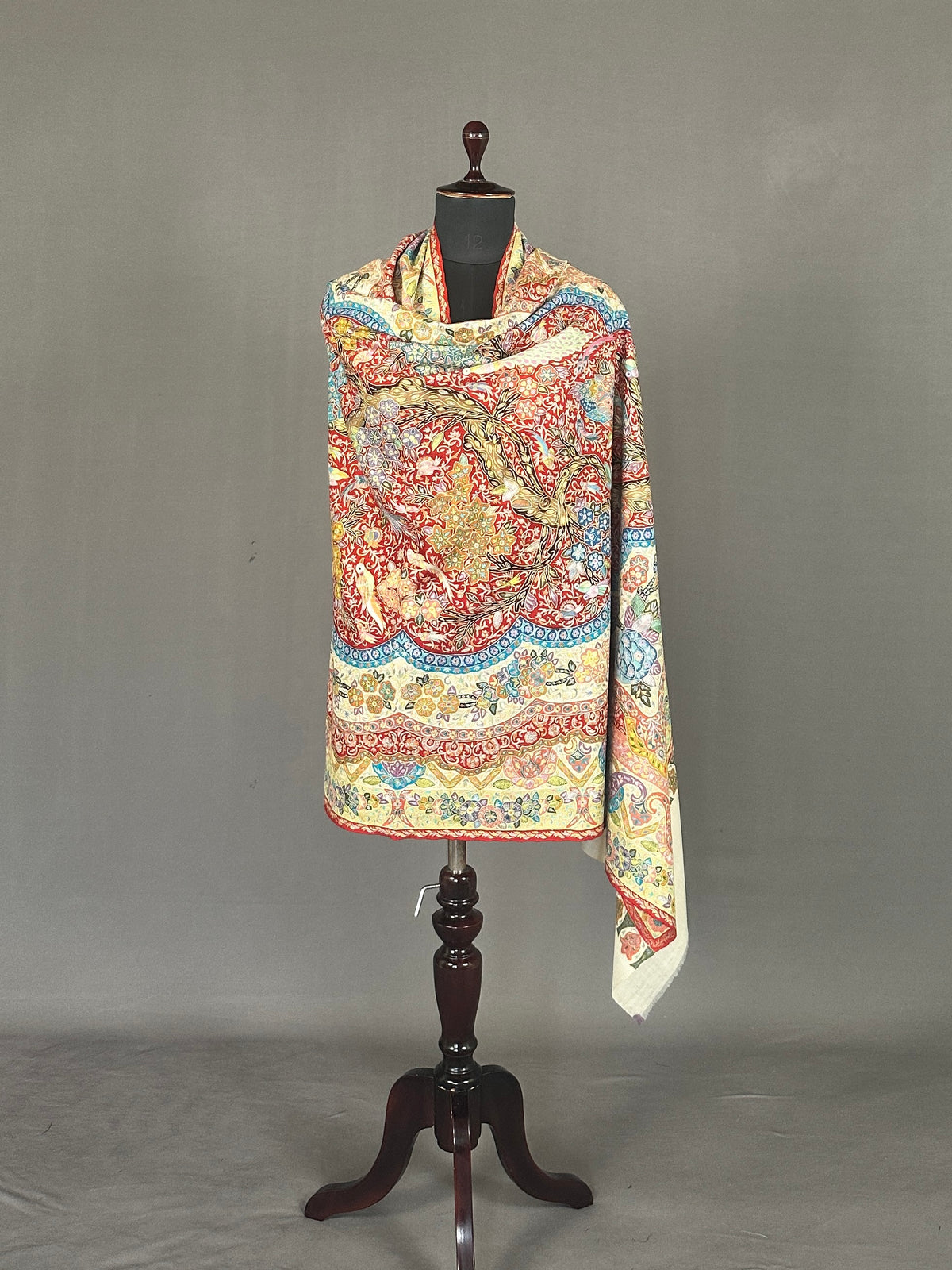 Pashmina Handloom Kalamkari Shawl